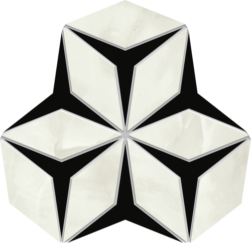 Tubądzin Sophisticated, stone 2 , 12,9x14,9 Gat.1  - Mozaika ścienna 