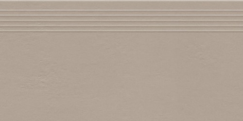 Tubądzin Stopnica Industrio Beige 59,8x29,6x1cm, gat.1    