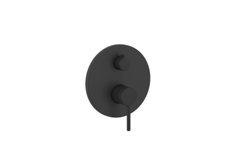 Excellent PI bateria prysznicowo-wannowa podtynkowa 2 funkcyjna, czarny mat