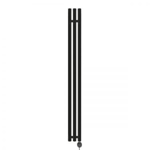 Oltens Stang (e) grzejnik łazienkowy 150x15 cm czarny 55119300