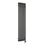 Oltens Stang (e) grzejnik łazienkowy 150x31,5 cm czarny 55122300