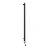 Oltens Stang S (e) grzejnik łazienkowy 180x8 cm czarny mat 55123300