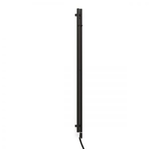 Oltens Stang S (e) grzejnik łazienkowy 180x8 cm czarny mat 55123300