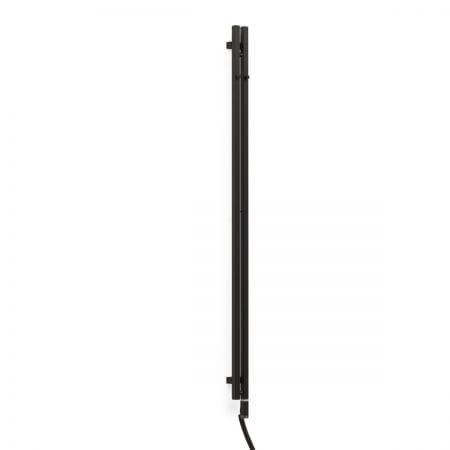 Oltens Stang S (e) grzejnik łazienkowy 180x8 cm czarny mat 55123300