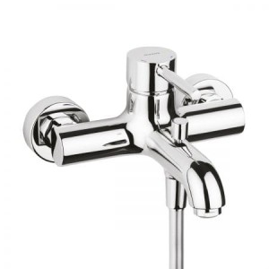 Oltens Molle bateria wannowo-prysznicowa ścienna chrom 34000100