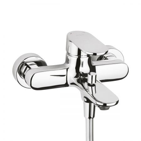 Oltens Gulfoss bateria wannowo-prysznicowa ścienna chrom 34002100