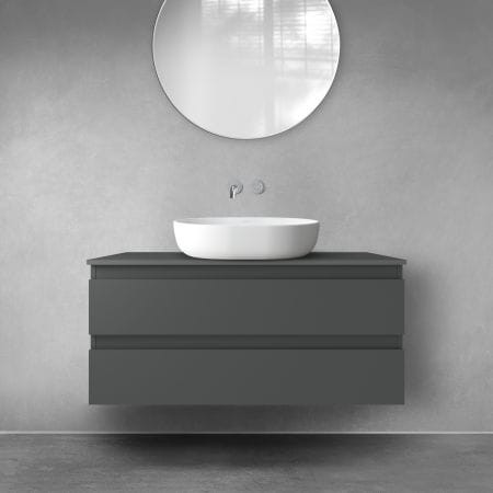 Oltens Vernal szafka 100 cm podumywalkowa wisząca grafit mat 60002400