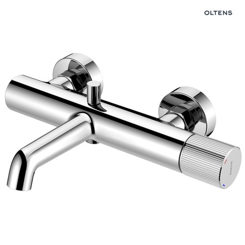 Oltens Hamnes bateria wannowo-prysznicowa ścienna chrom 34005100