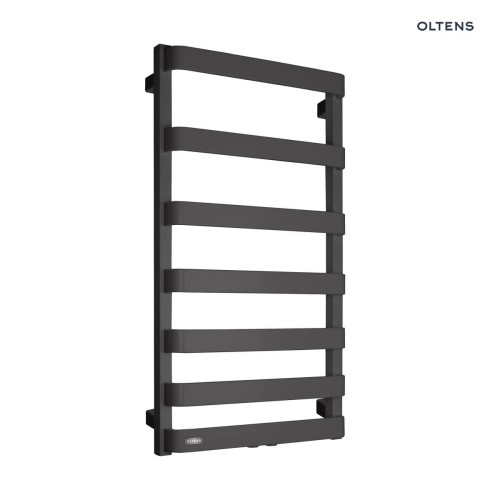 Oltens Varme grzejnik łazienkowy 89,5x50 cm czarny mat 55000300