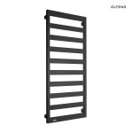 Oltens Benk grzejnik łazienkowy 115x50 cm czarny mat 55005300