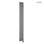 Oltens Stang (e) grzejnik łazienkowy 180x20,5 cm elektryczny grafit 55112400