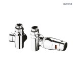 Oltens Varmare Ventil zestaw termostatyczny grzejnikowy z trójnikiem lewy chrom 55913100