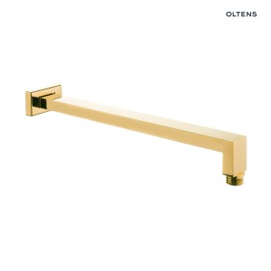 Oltens Lagan (S) ramię deszczownicy 40 cm prostokątne złoty połysk 39401800