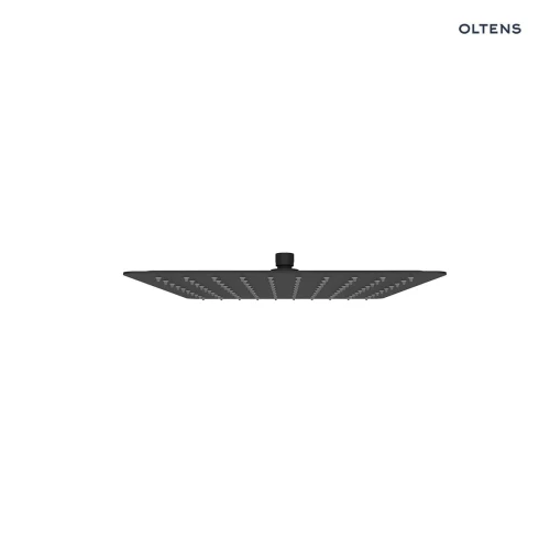 Oltens Vindel (S) deszczownica 30 cm kwadratowa czarny mat 37001300