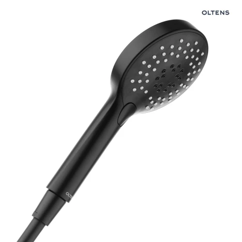 Oltens Driva EasyClick słuchawka prysznicowa czarny mat 37104300
