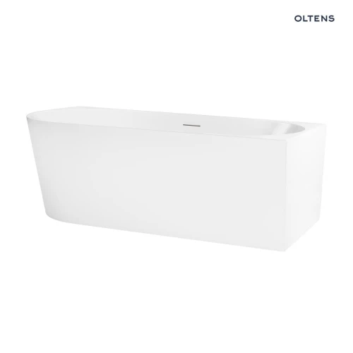 Oltens Delva wanna wolnostojąca 170x80 narożna cm prawa biała 11001000