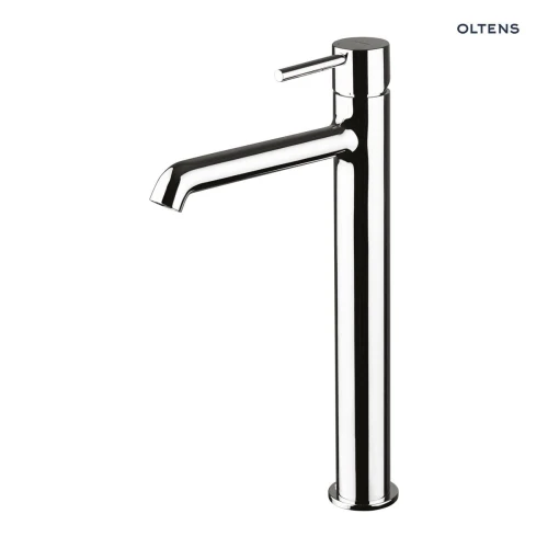 Oltens Molle Slim bateria umywalkowa stojąca wysoka chrom 32506100
