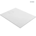 Oltens Bergytan brodzik 120x90 cm prostokątny RockSurface biały 15104000