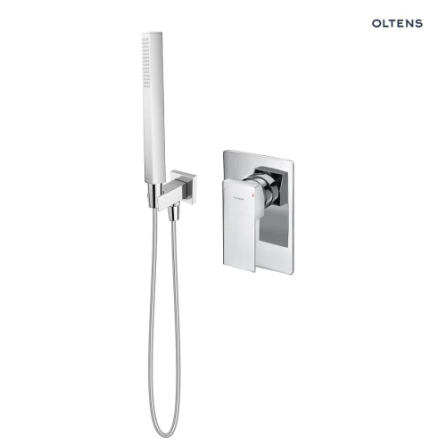 Zestaw Oltens Gota bateria prysznicowa podtynkowa z zestawem prysznicowym chrom 36606100