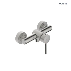 Oltens Molle bateria prysznicowa ścienna nikiel 33000910