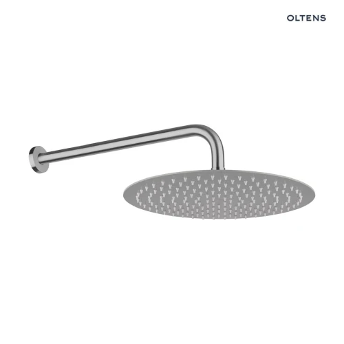 Oltens Vindel deszczownica 30 cm okrągła nikiel 37006910