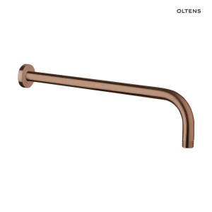 Oltens Lagan ramię deszczownicy 40 cm okrągłe miedź szczotkowana 39402610
