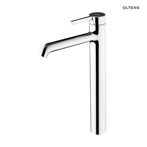 Oltens Rann bateria umywalkowa stojąca wysoka chrom 32405100
