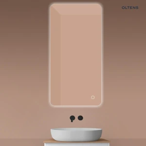 Oltens Nordlis lustro 60x120 cm prostokątne z oświetleniem od tyłu z matą grzewczą 64121000