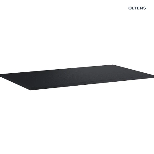Oltens Vernal blat 80 cm naszafkowy slim czarny mat 63005300