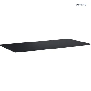 Oltens Vernal blat 100 cm naszafkowy slim czarny mat 63006300