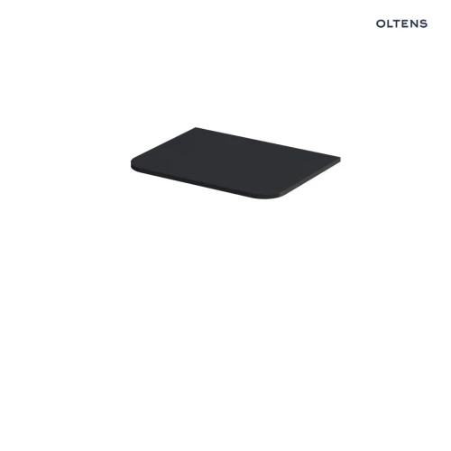 Oltens Hamnes blat naszafkowy 60 cm czarny mat 63012300