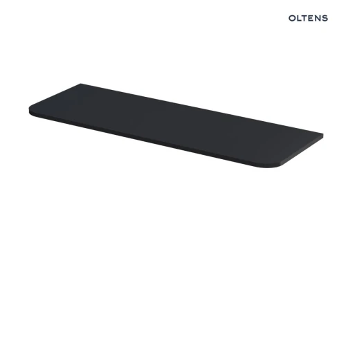 Oltens Hamnes blat naszafkowy 120 cm czarny mat 63015300