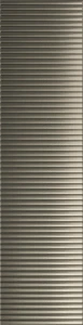 Tubądzin Groove metallic 1 STR 29,8x7,8x1 Gat.1 Płytka ścienna