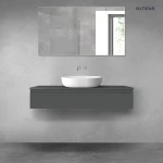 Oltens Vernal szafka 120 cm podumywalkowa wisząca grafit mat 60012400