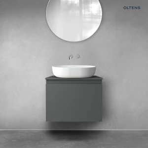 Oltens Vernal szafka 60 cm podumywalkowa wisząca grafit mat 60013400