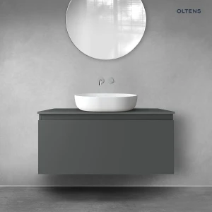 Oltens Vernal szafka 100 cm podumywalkowa wisząca grafit mat 60015400
