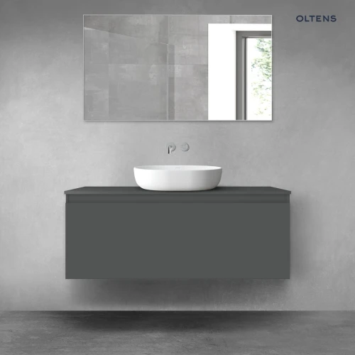 Oltens Vernal szafka 120 cm podumywalkowa wisząca grafit mat 60016400