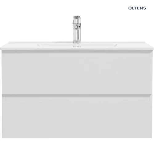 Oltens Vernal umywalka z szafką 80 cm biała 68003000