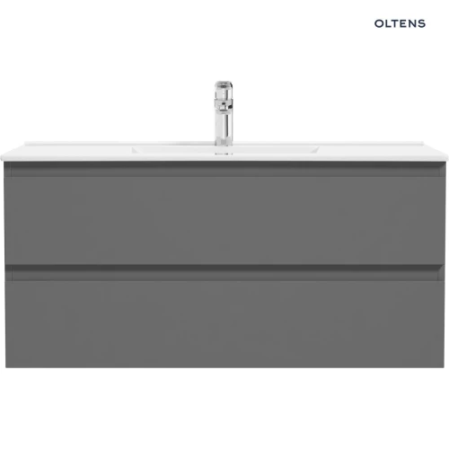 Oltens Vernal umywalka z szafką 100 cm grafit mat 68002400