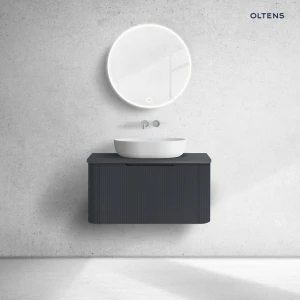 Oltens Hamnes szafka podumywalkowa 80 cm czarny mat 60023300