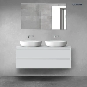 Oltens Vernal szafka 120 cm podumywalkowa wisząca szary mat 60019700