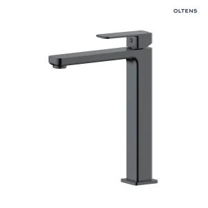 Oltens Hadsel bateria umywalkowa stojąca wysoka grafit 32404400