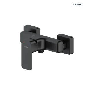 Oltens Hadsel bateria prysznicowa ścienna czarny mat 33006300