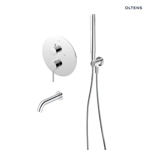Zestaw Oltens Rann zestaw wannowo-prysznicowy podtynkowy chrom 36632100