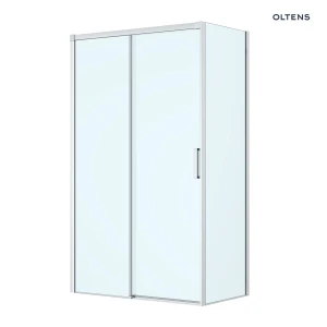 Oltens Breda kabina prysznicowa 120x80 cm prostokątna chrom/szkło przezroczyste 20223100