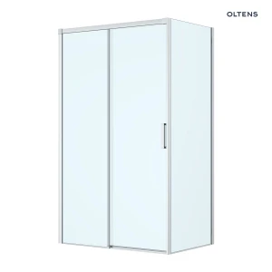 Oltens Breda kabina prysznicowa 120x90 cm prostokątna chrom/szkło przezroczyste 20226100