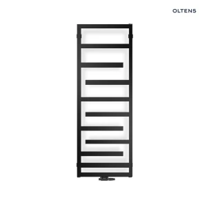 Oltens Flamma grzejnik łazienkowy 139x50 czarny mat 55016300