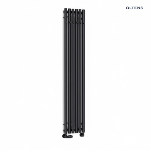 Oltens Stang grzejnik łazienkowy 180x31,5 cm czarny mat 55018300