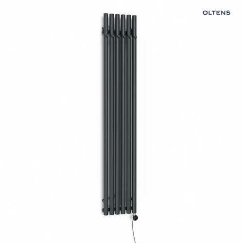 Oltens Stang (e) grzejnik łazienkowy 180x31,5 cm elektryczny grafit 55118400
