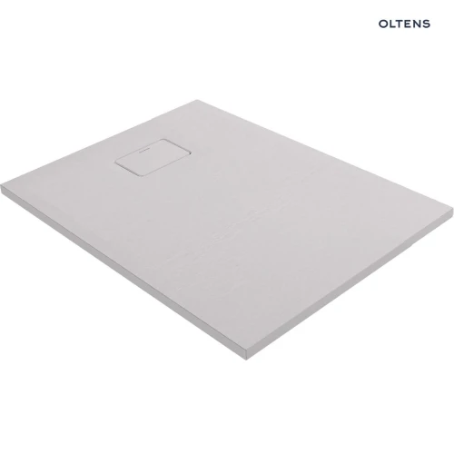 Oltens Bergytan brodzik prostokątny 100x80 cm RockSurface kaszmir 15100900
